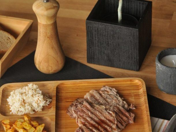 BAMBUM MARLİN 3 BÖLMELİ BAMBU SERVİS TABAĞI 24/32 CM