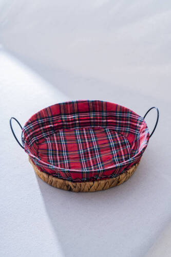Yuvarlak Ekmek Sepeti 28 cm