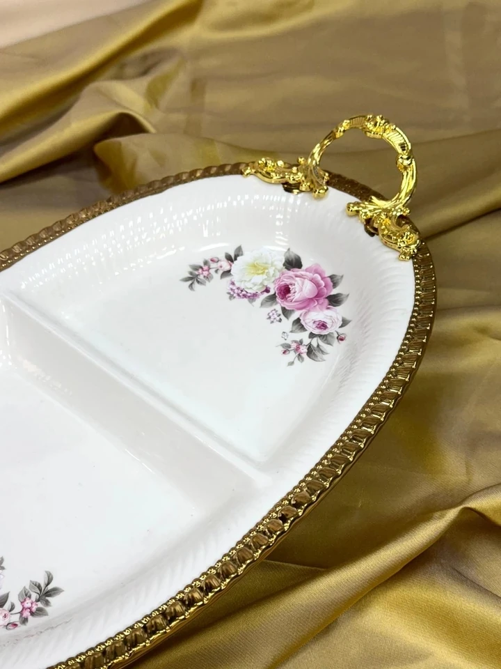 ŞAHANE HOME Ayaklı Dekoratif Sunumluk 22/36 CM