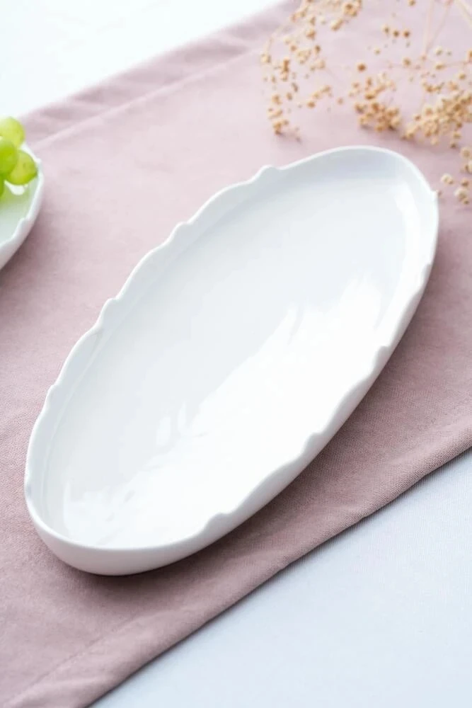 ACAR NIRVANA PORSELEN SERVİS TABAĞI 40 CM