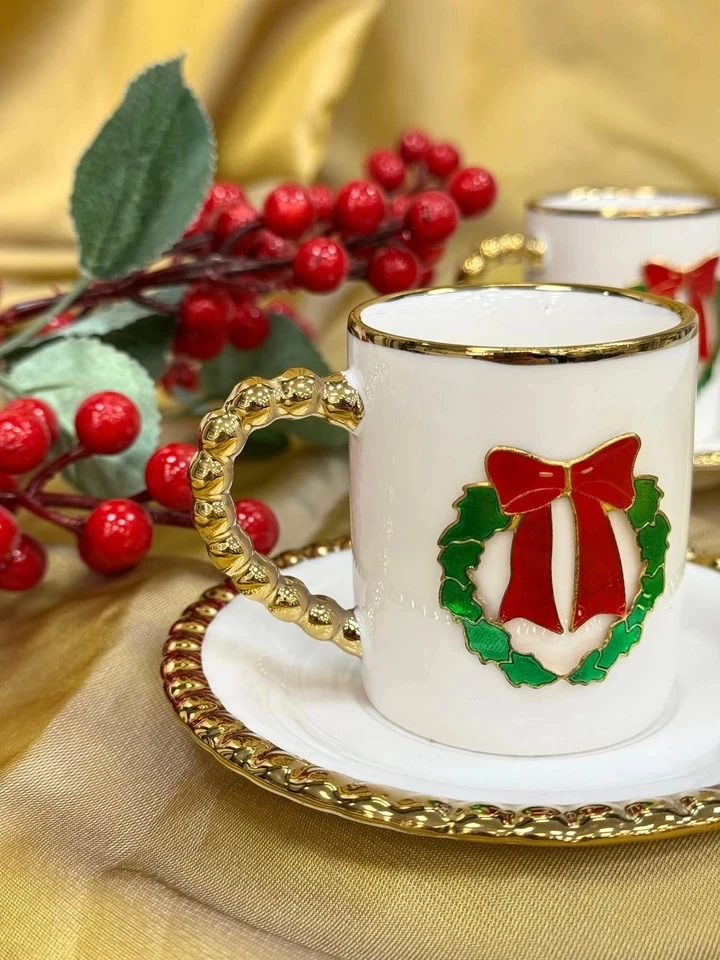 ACAR Dario 2 Kişilik Kahve Fincanı Takımı - 100 ml