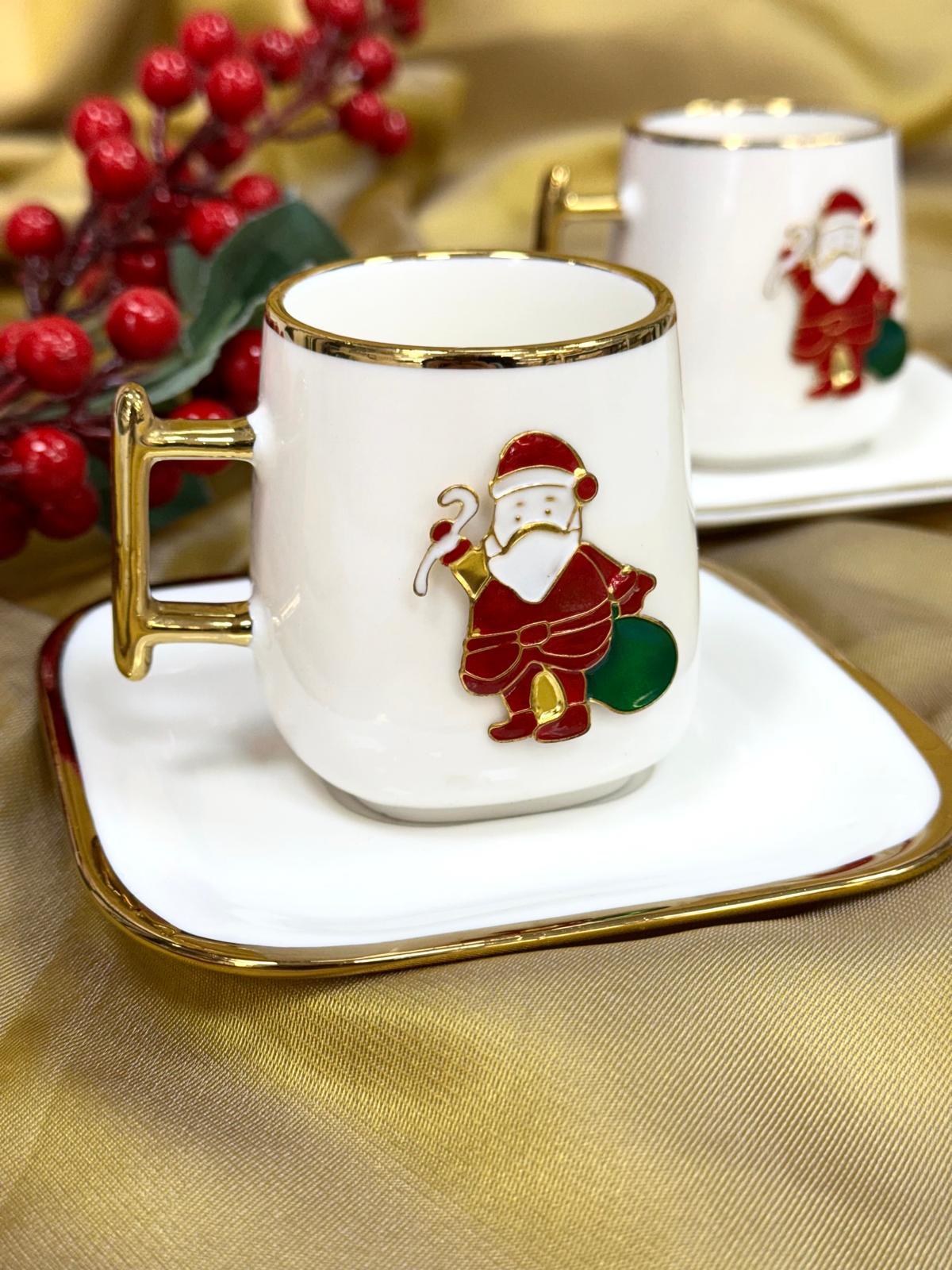 ACAR Leone 2 Kişilik Kahve Fincanı Takımı - 110 ml