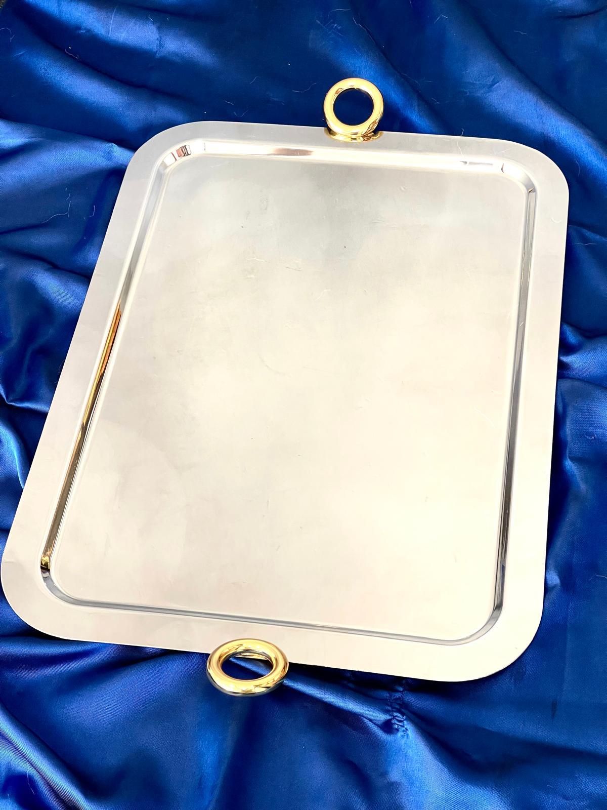 AROW Arow Elit Large Tepsi Gold Kulp 47x34 cm