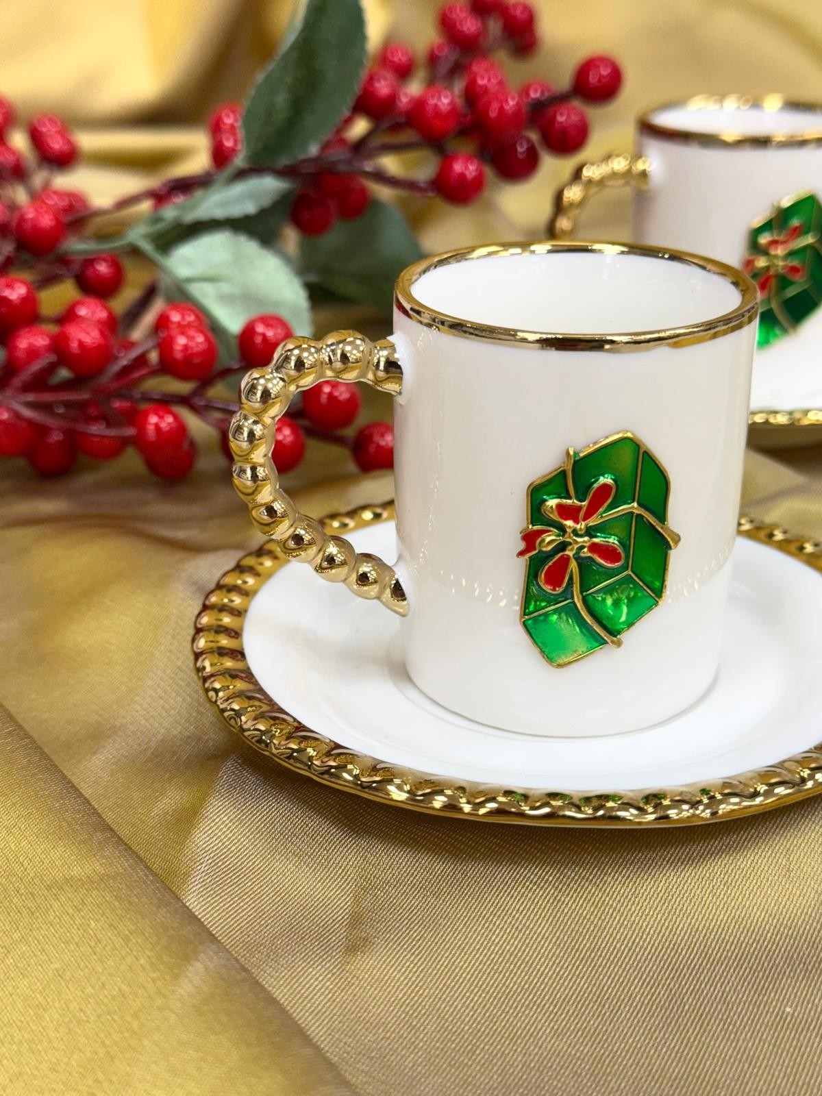 ACAR Dario 2 Kişilik Kahve Fincanı Takımı - 100 ml