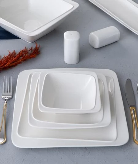 ACAR Masal Porselen 22 Parça Yemek Takımı