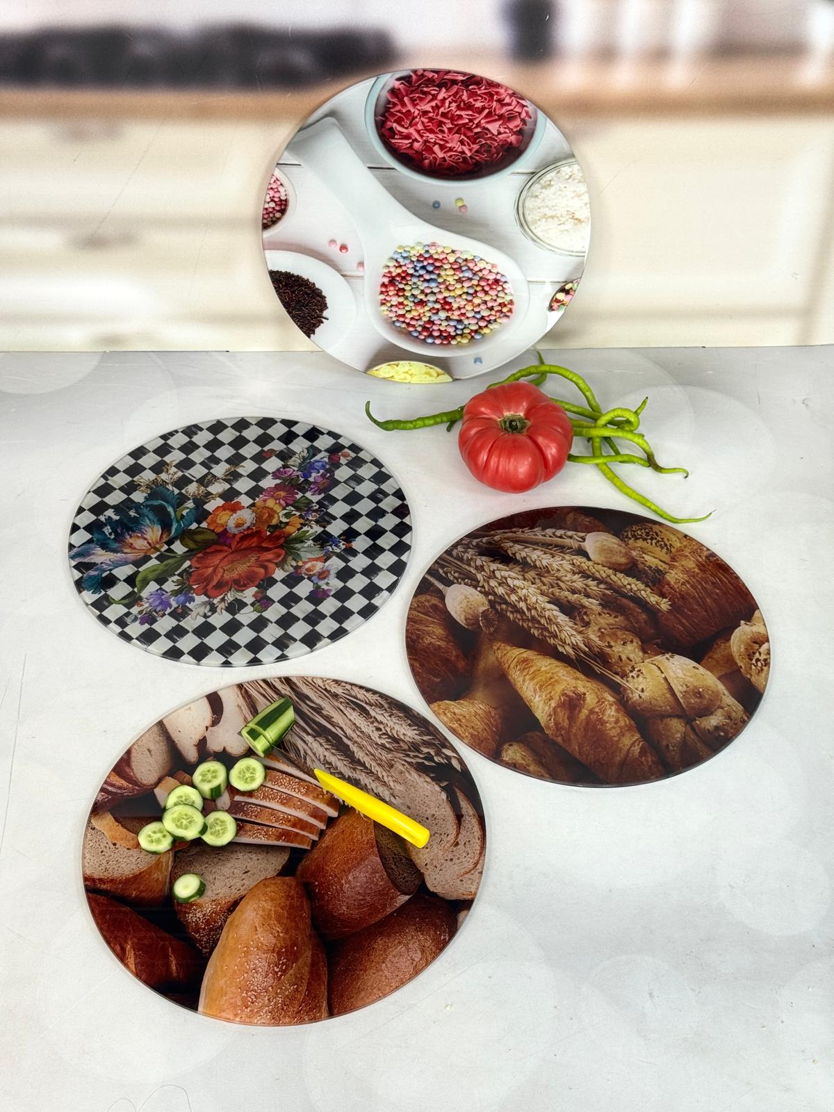 Cam Kesim Panosu Yuvarlak 32 cm