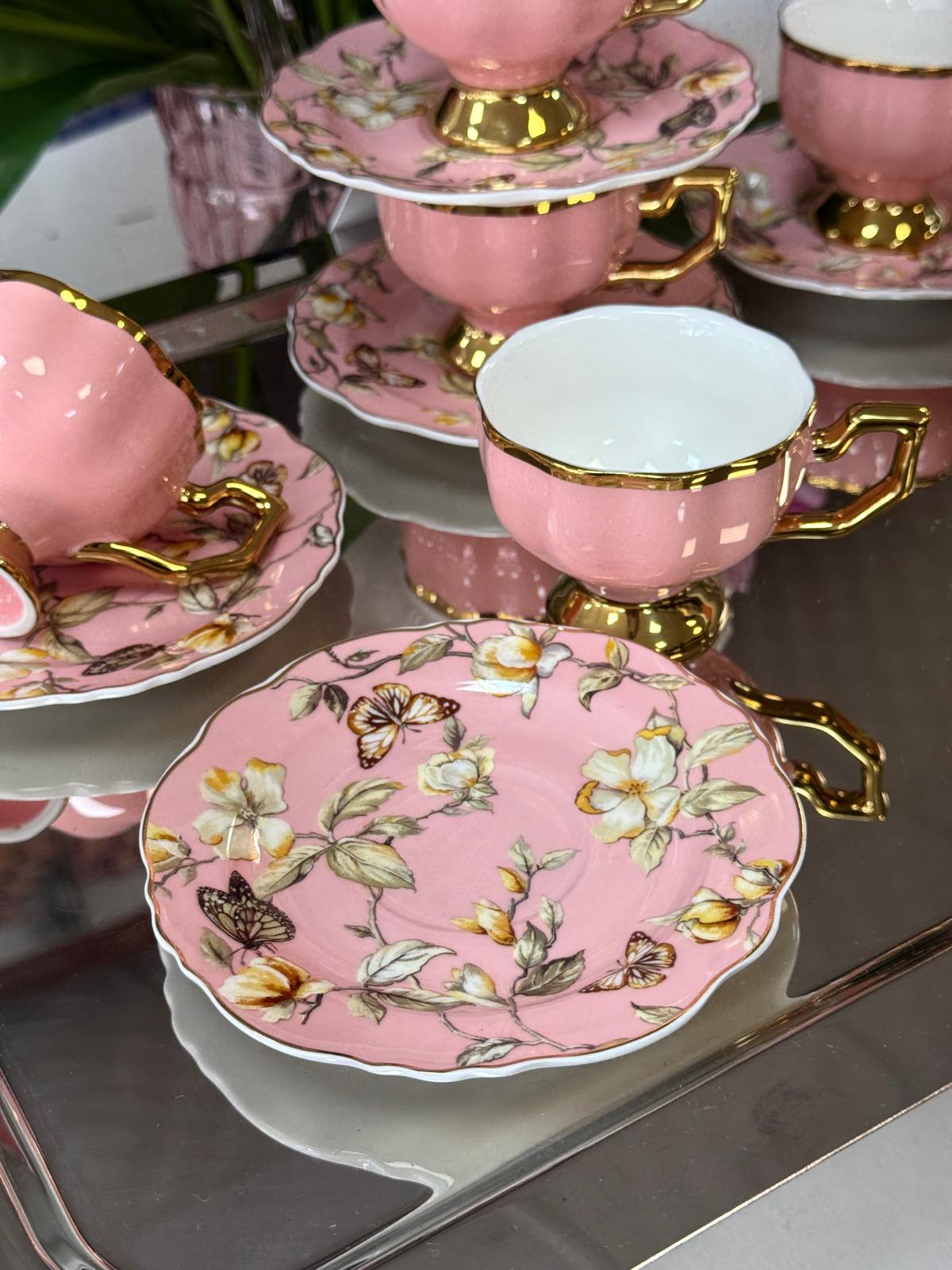 Eldon 6Kişilik Porselen Fincan Takımı