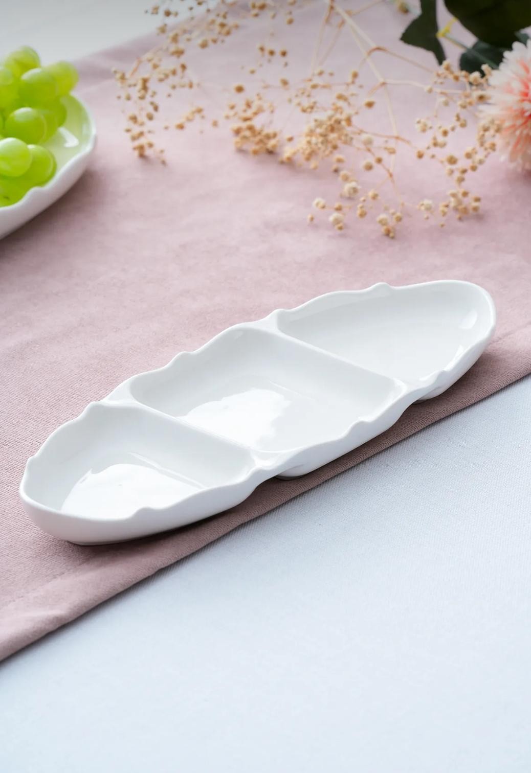 ACAR NİRVANA 3 BÖLMELİ SUNUM TABAĞI 26/10 CM