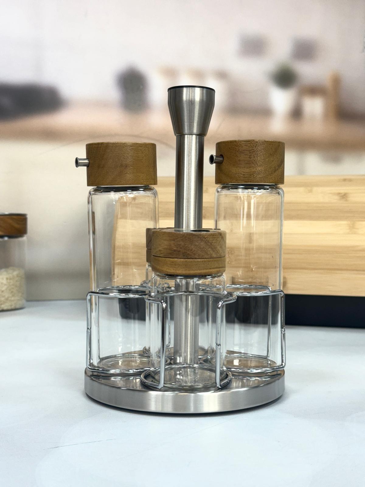 Delmar 4 Lü Salata Sosu Servis Seti