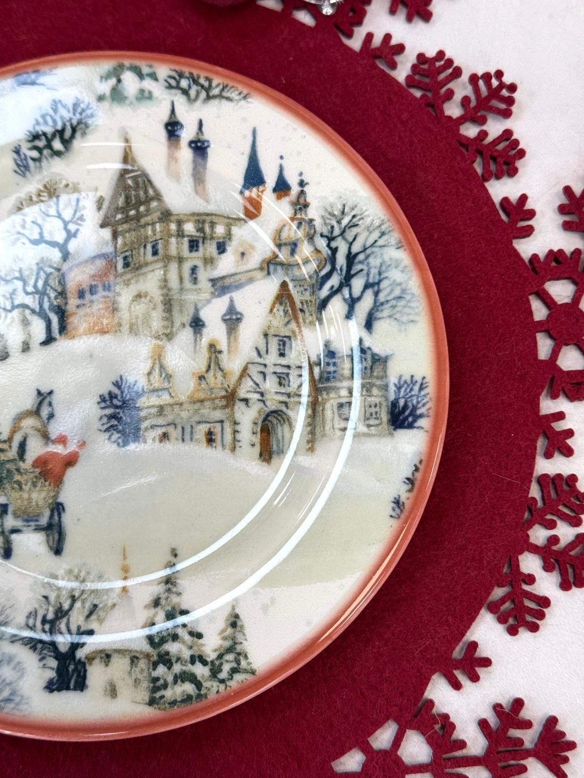 KOSAVA Porselen Pasta Tabağı 20 Cm