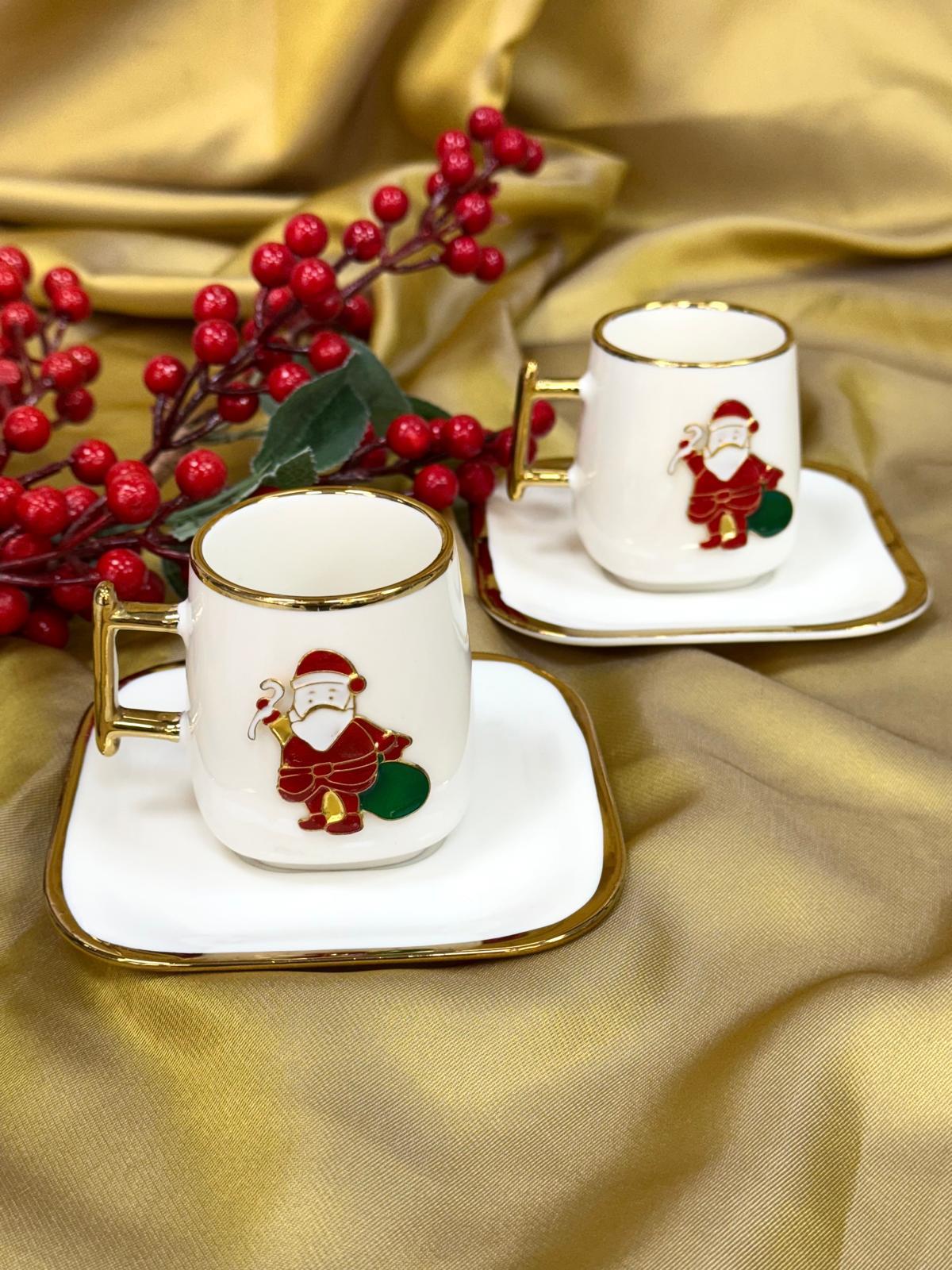 ACAR Leone 2 Kişilik Kahve Fincanı Takımı - 110 ml