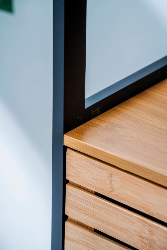 Ahşap Banyo Dolabı Organizer