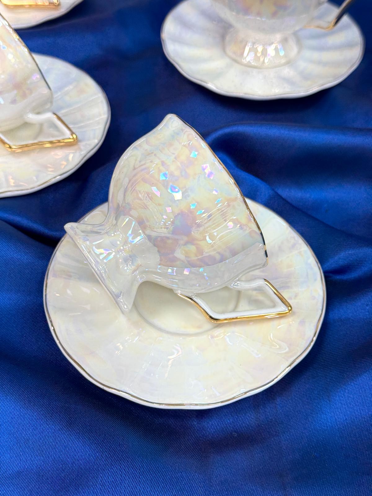 Elsa 6 Kişilik Türk Kahvesi Fincan Takımı -100 ml