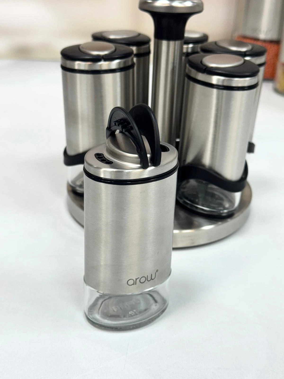 Basil 7 li 115 Ml Döner Standlı Baharat Seti