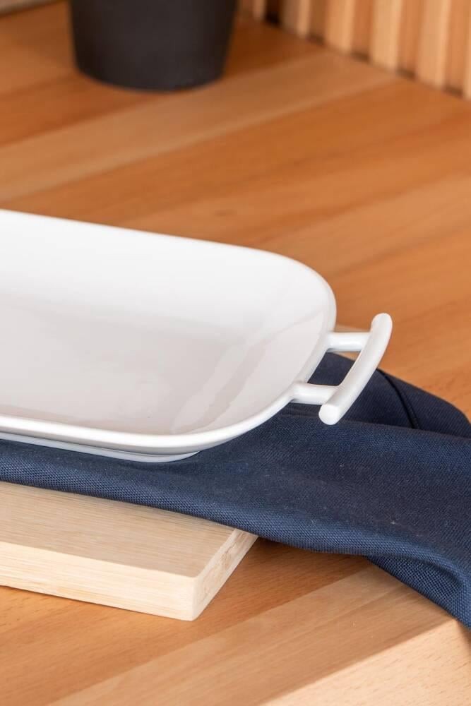 ACAR Bianco Perla Dikdörtgen Tabak 42 Cm