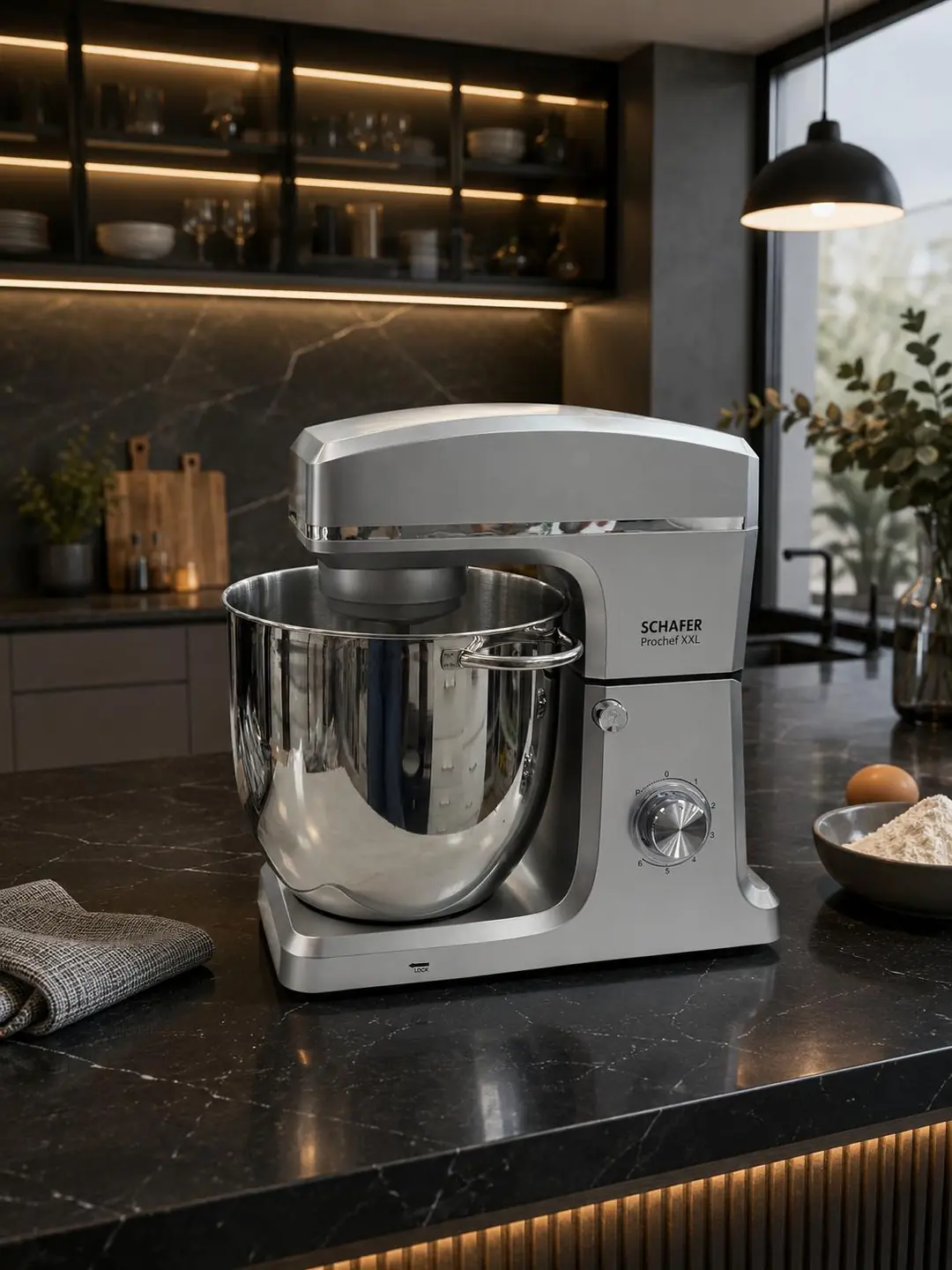 Schafer Prochef XXL Stand Mikser-Gri | Koyuncu Home