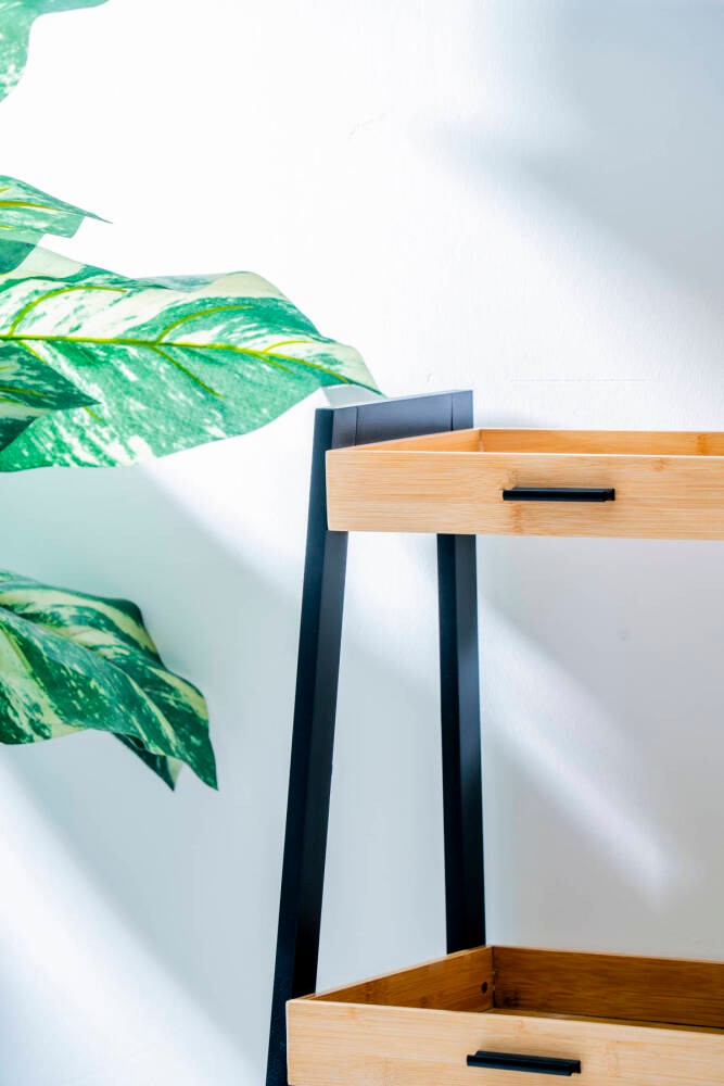 Ahşap Banyo Rafı Organizer