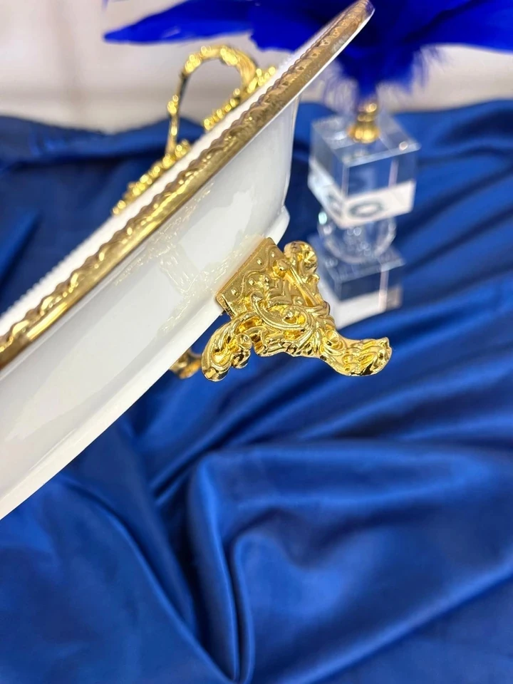 ŞAHANE HOME Ayaklı Dekoratif Sunumluk 30 CM