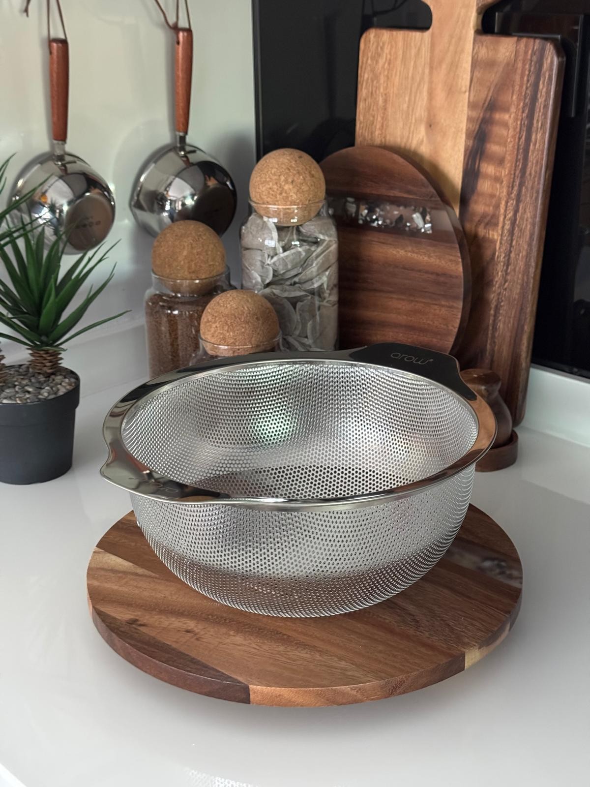 AROW 24  Cm Çelik Süzgeç