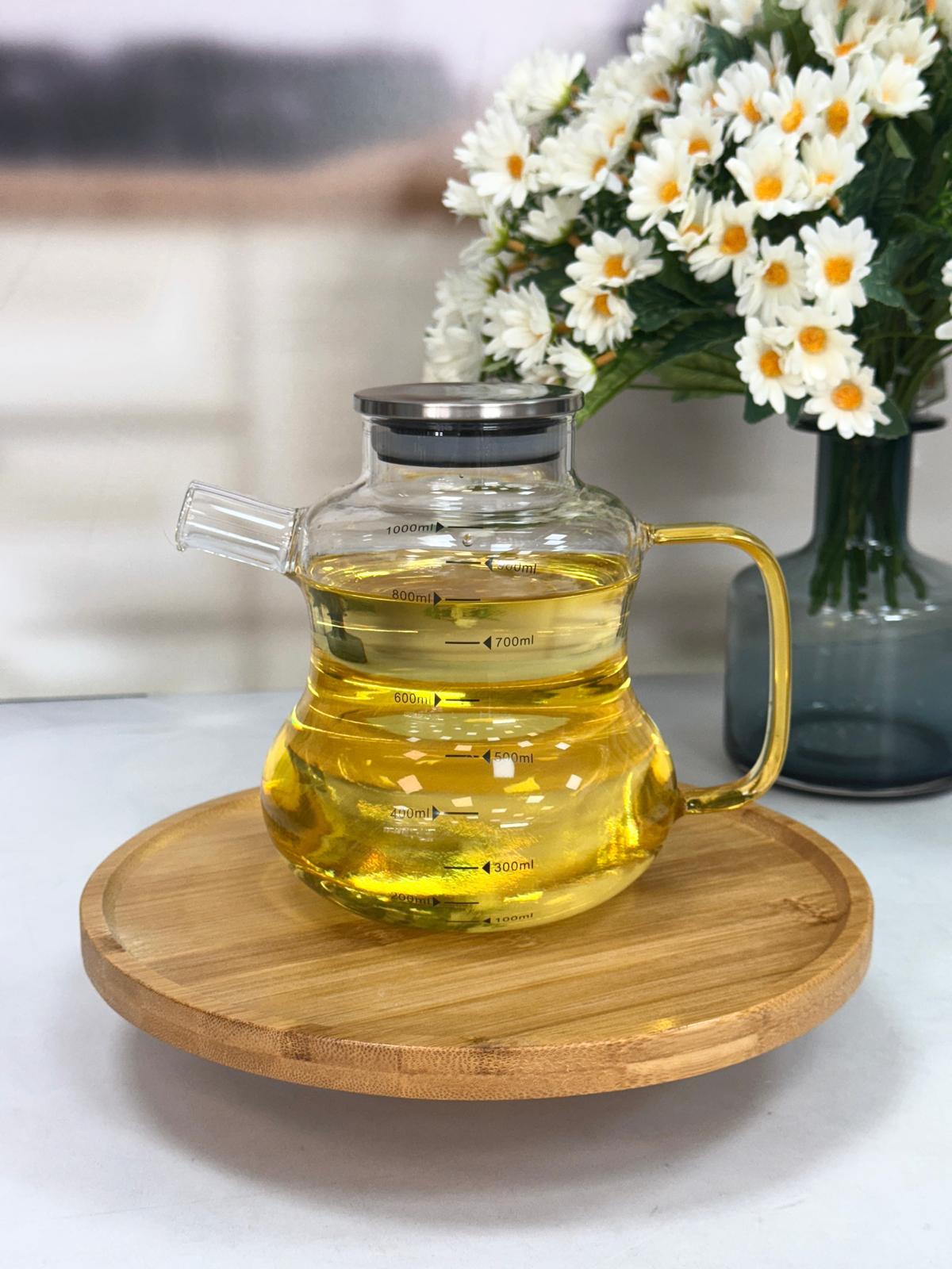 Cam Yağdanlık 1000 ml