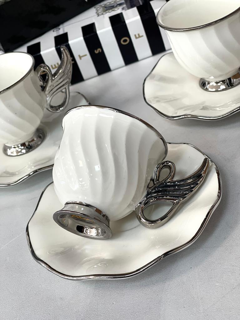 ACAR Jade 6 Kahve Fincan Takımı