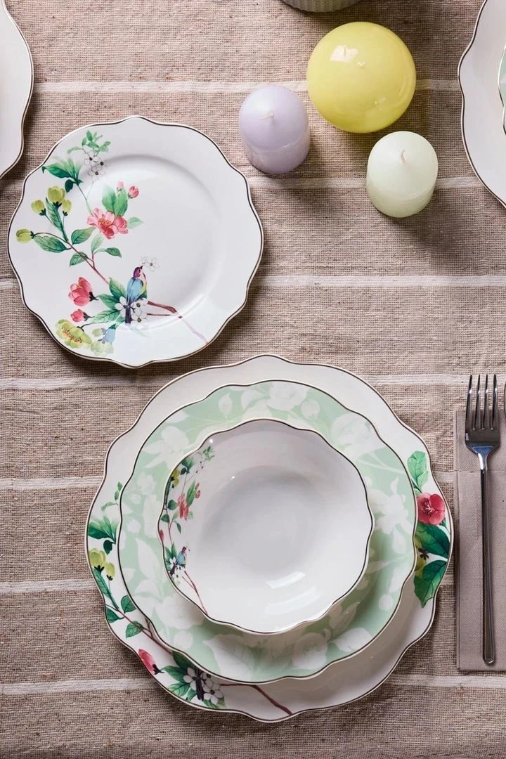 Perotti Bridy Bone 6 Kişilik 24 Parça Porselen Yemek Takımı