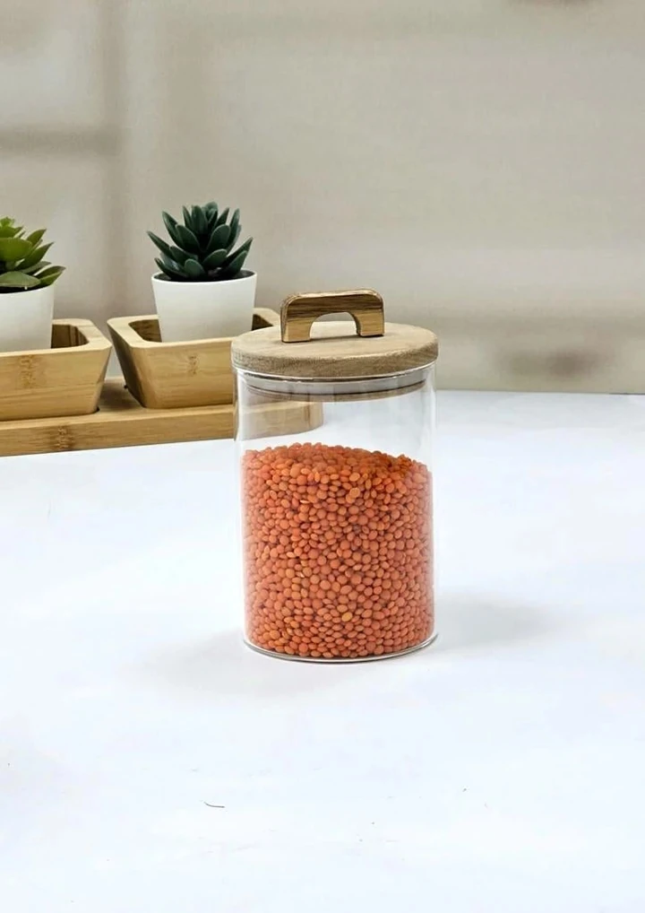 Perotti Perotti Acacıa 580Ml Cam Kavanoz 8.5*12