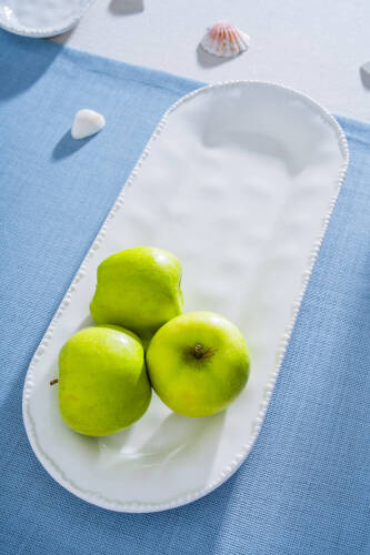 Mılano Porselen Oval Servis Tabağı 40 cm