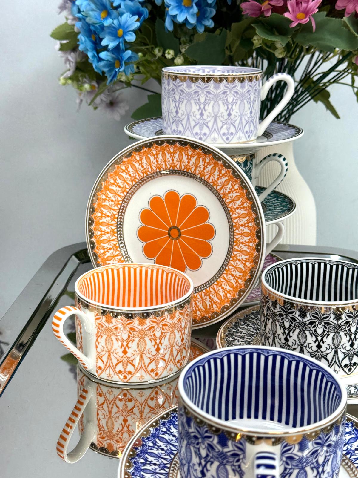 Papatya 6 Kişilik Çay Seti 200 cc