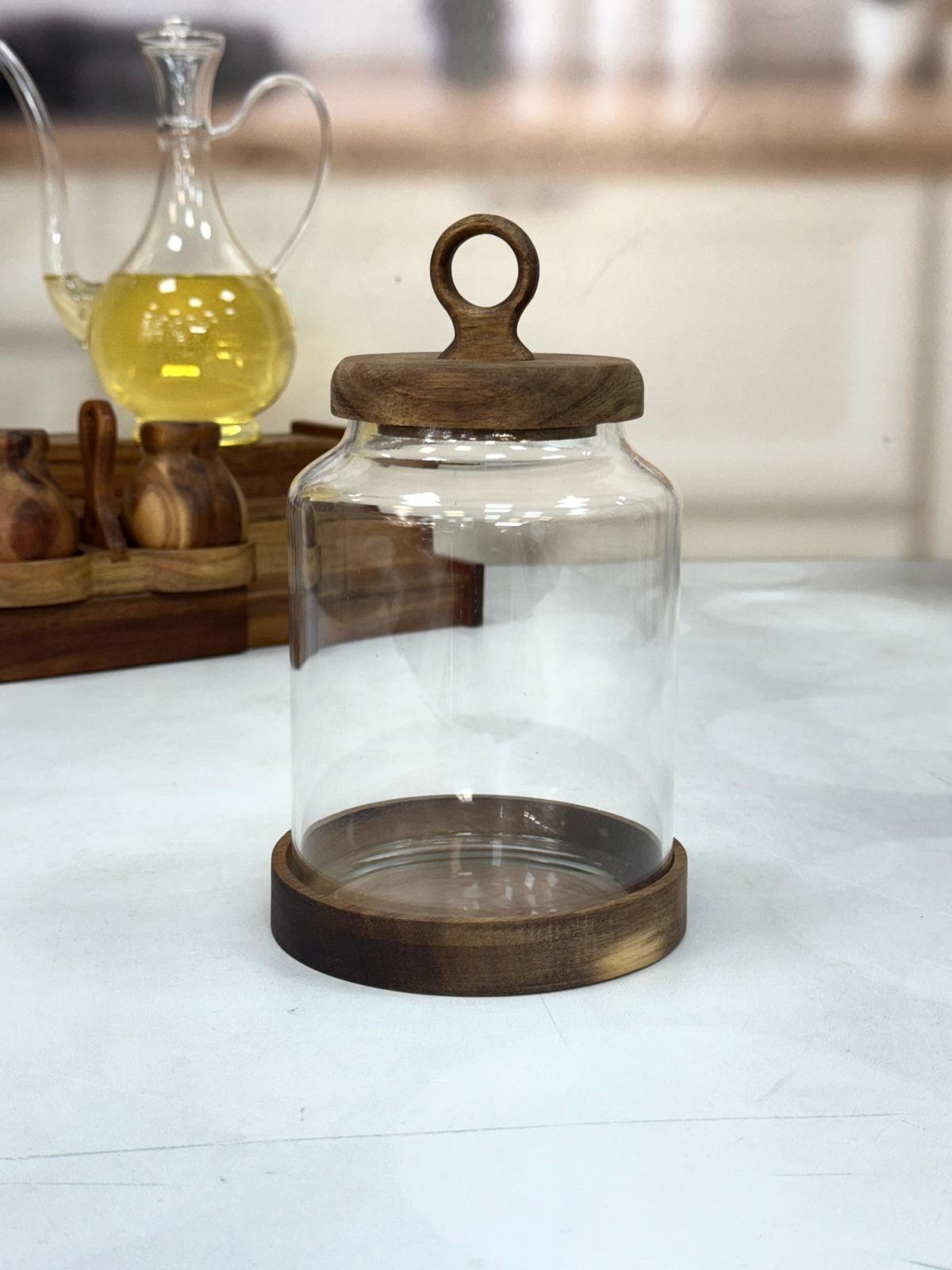 Borosilikat 1100 Ml Cam Kavanoz