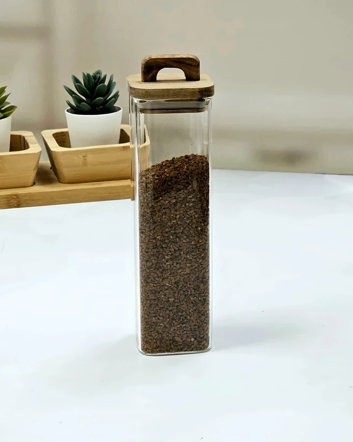 Perotti Perotti Acacıa 410Ml Cam Kavanoz 6*20