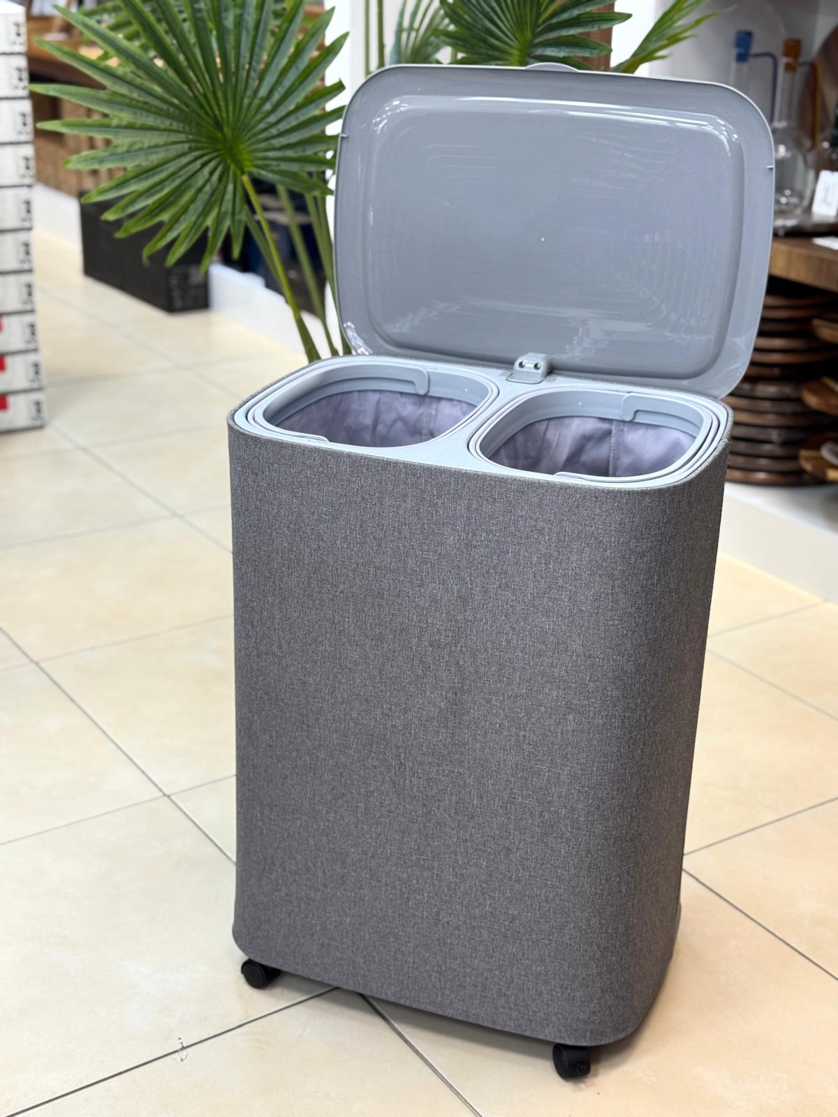 AROW NEW GARB TEKERLEKLİ KİRLİ SEPETİ 50 LİTRE