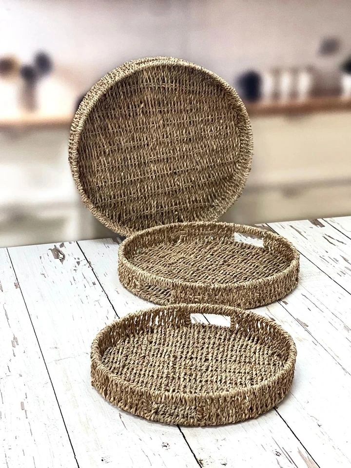 Perotti Perotti Pıcnıc Hasır 3`Lü Tepsi 32/36/40 Cm