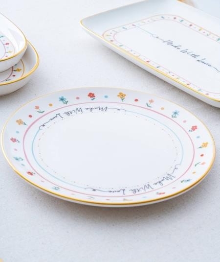 ACAR Livaldi 6 Lı Servis Tabağı 26 Cm