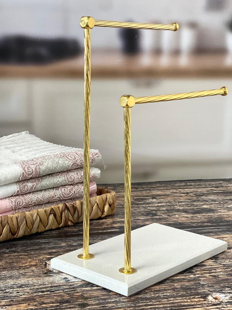 Şahane Home 2 Li Mermer Havluluk