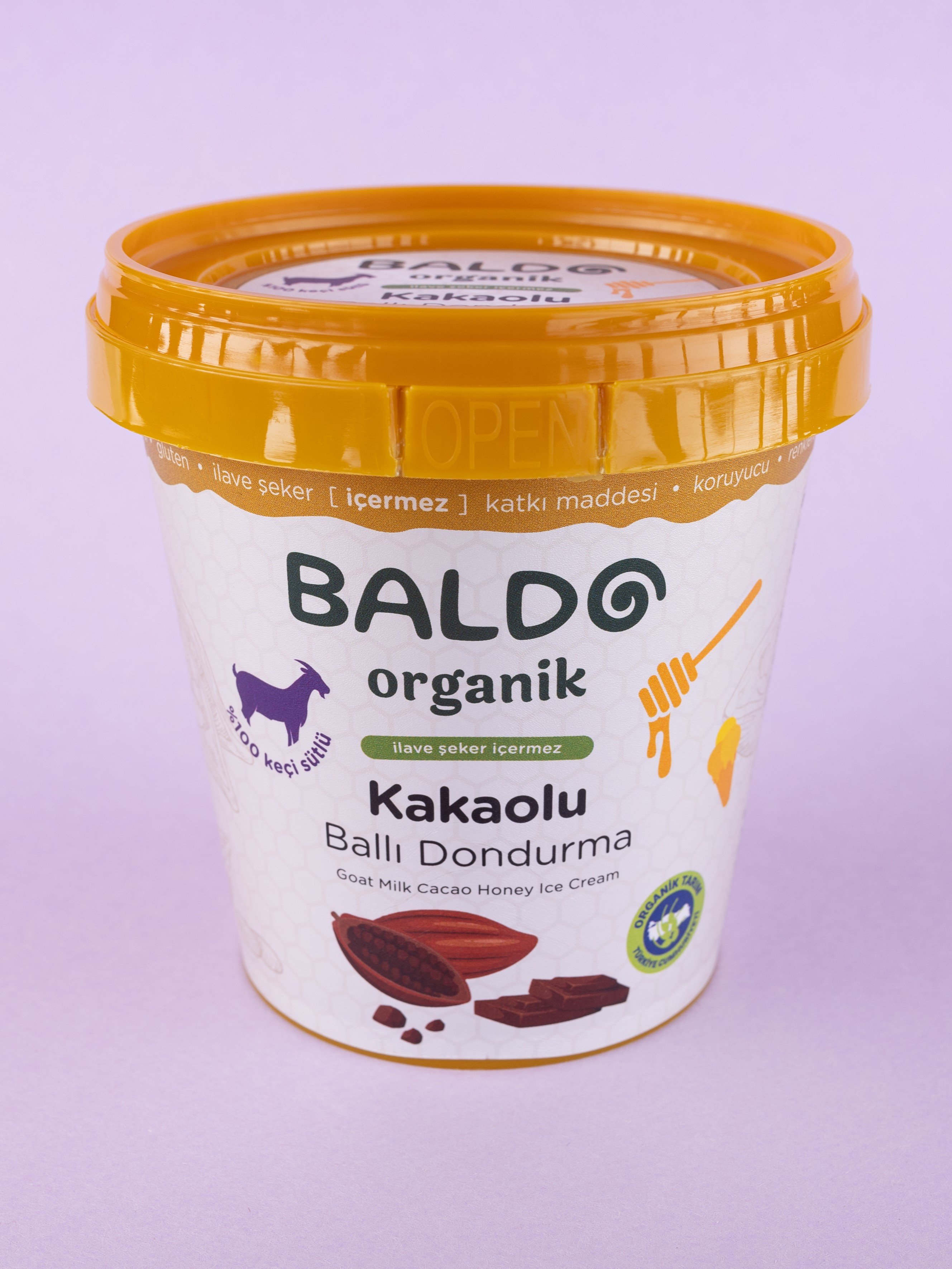 Keçi Kakaolu Dondurma 300 gr