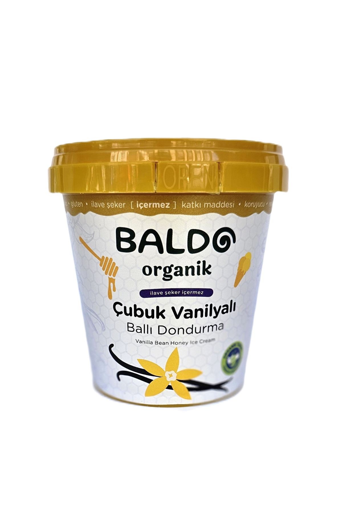 Çubuk Vanilyalı Dondurma 300 gr.