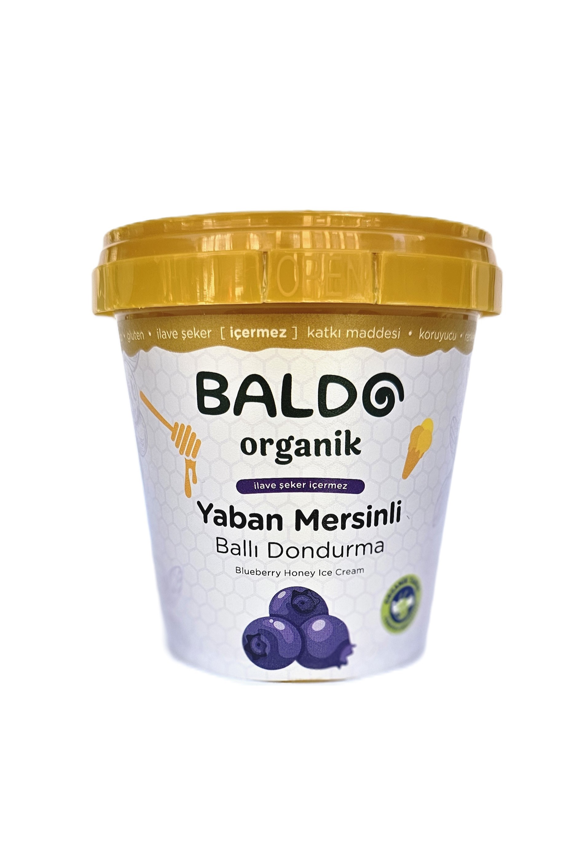 Yaban Mersinli Dondurma 300 gr