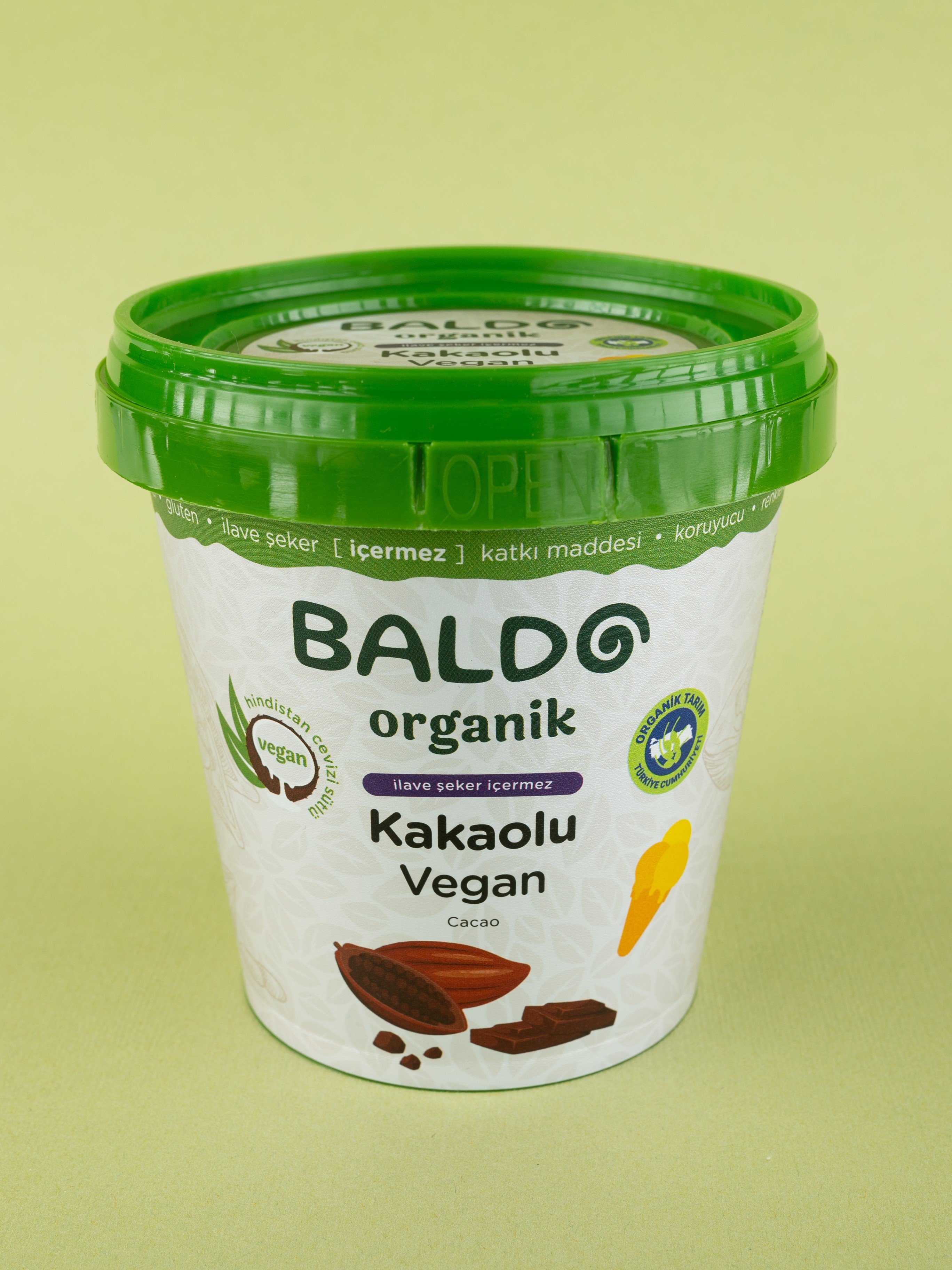 Kakaolu Vegan Dondurma 300 gr