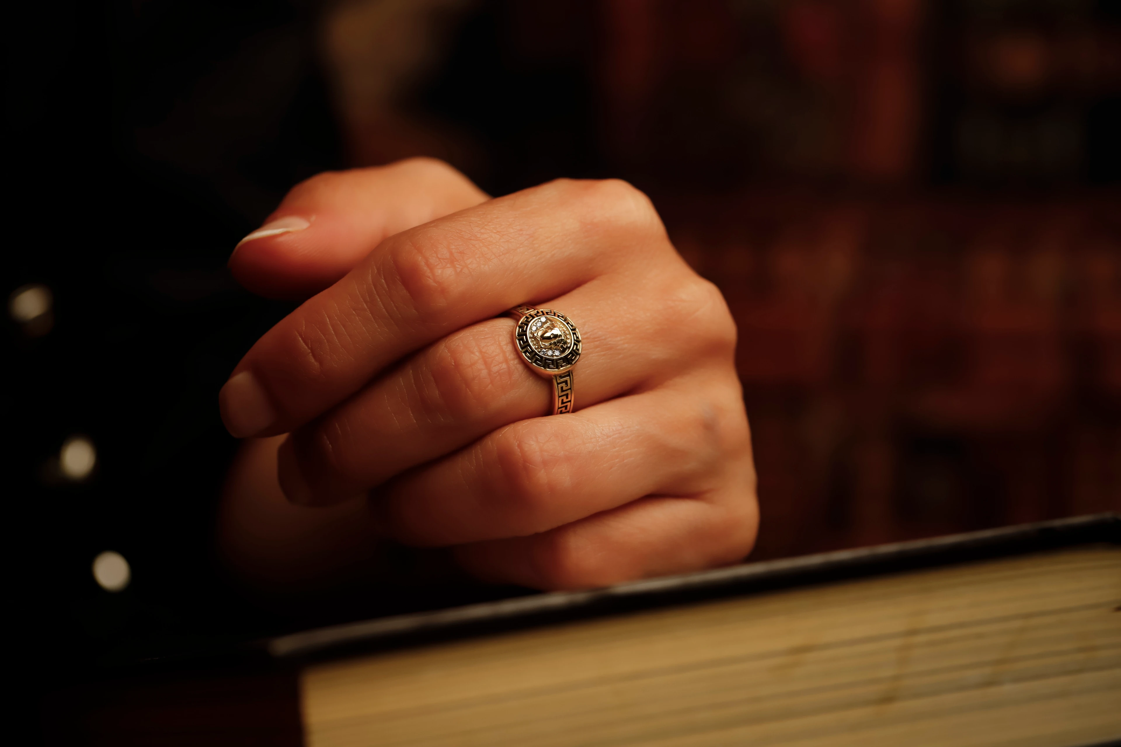 Medusa Işıltısı Yüzük