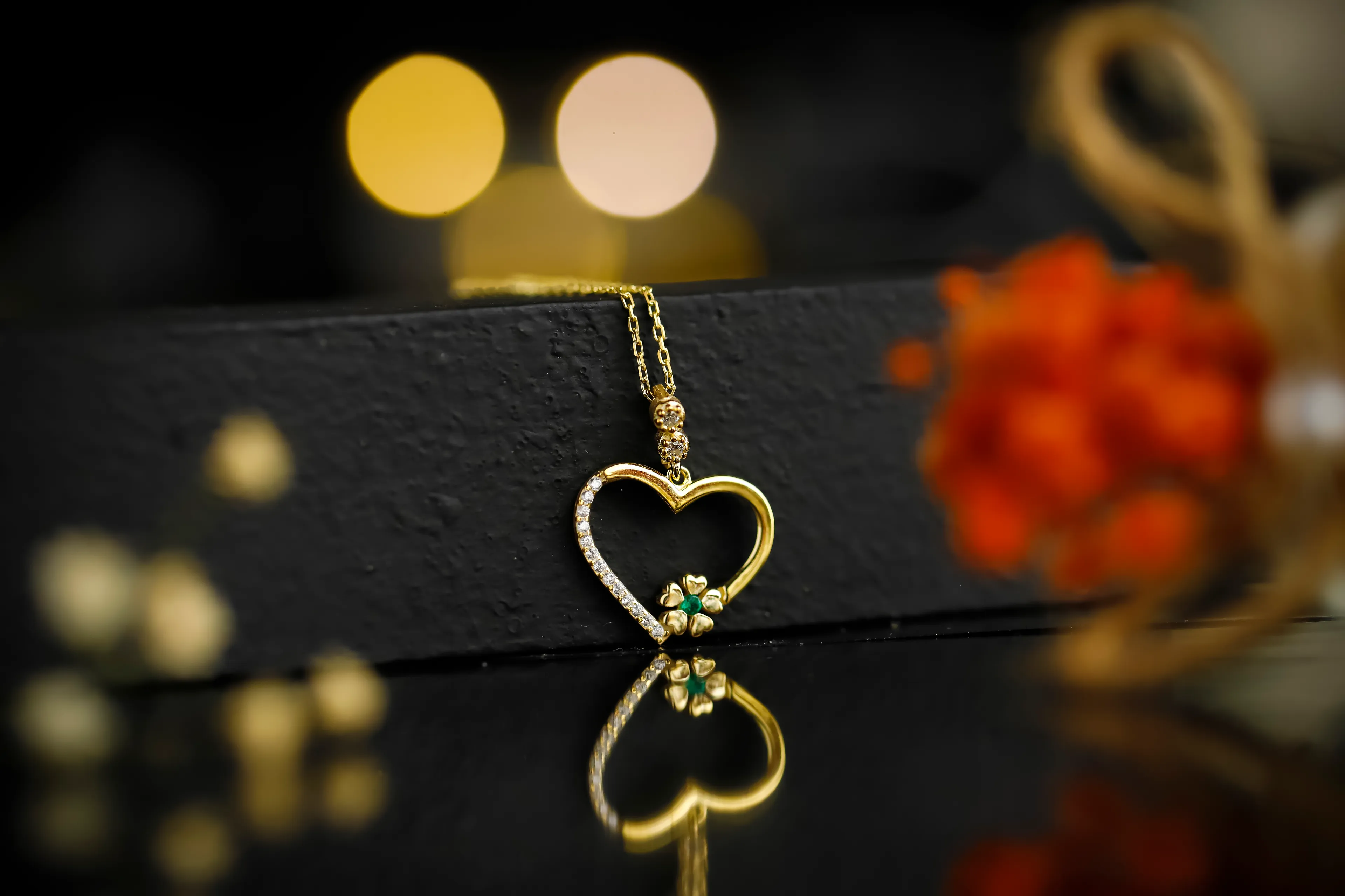 Gönül Çiçeği Kolye