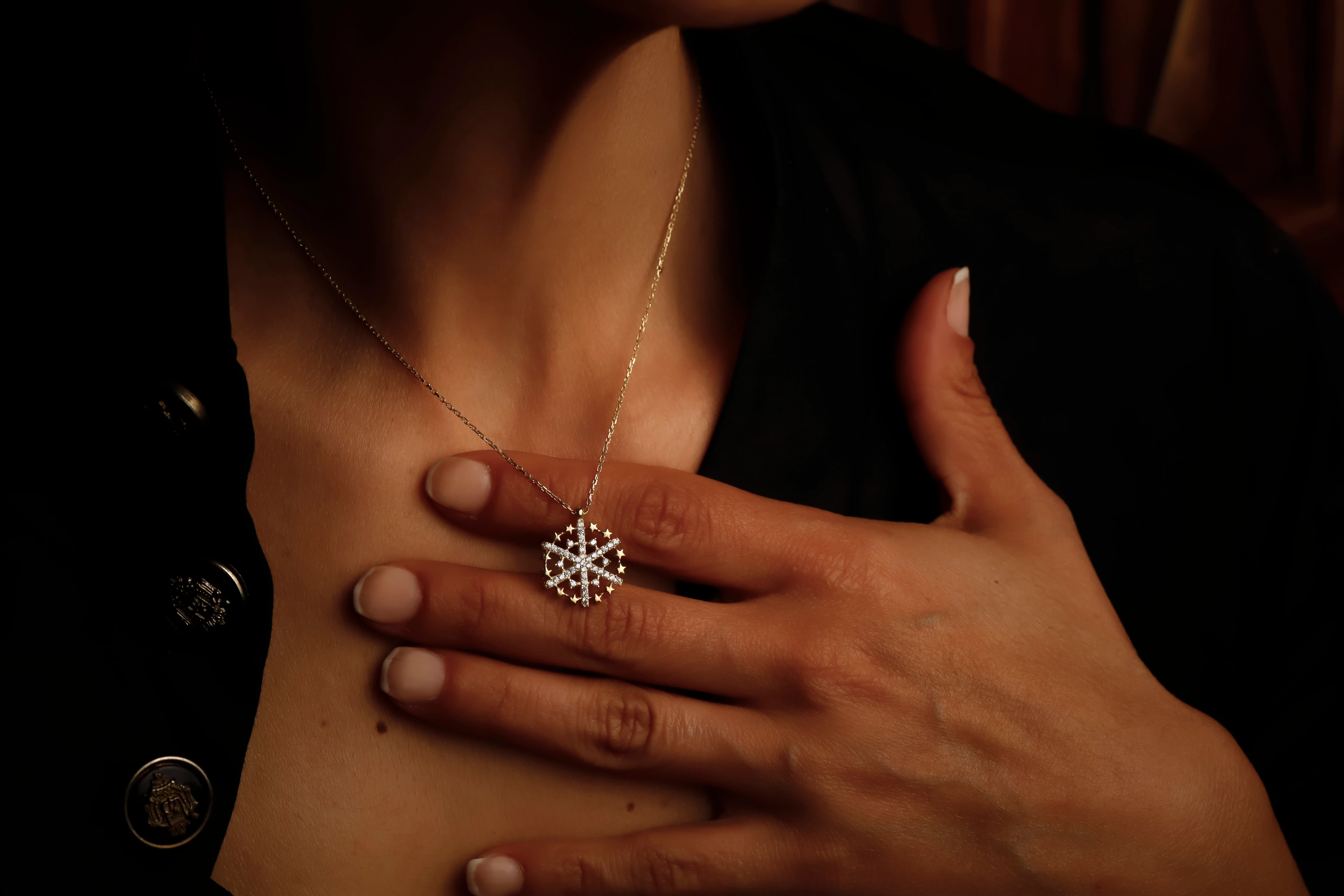 Yıldızlı Gece Kolye