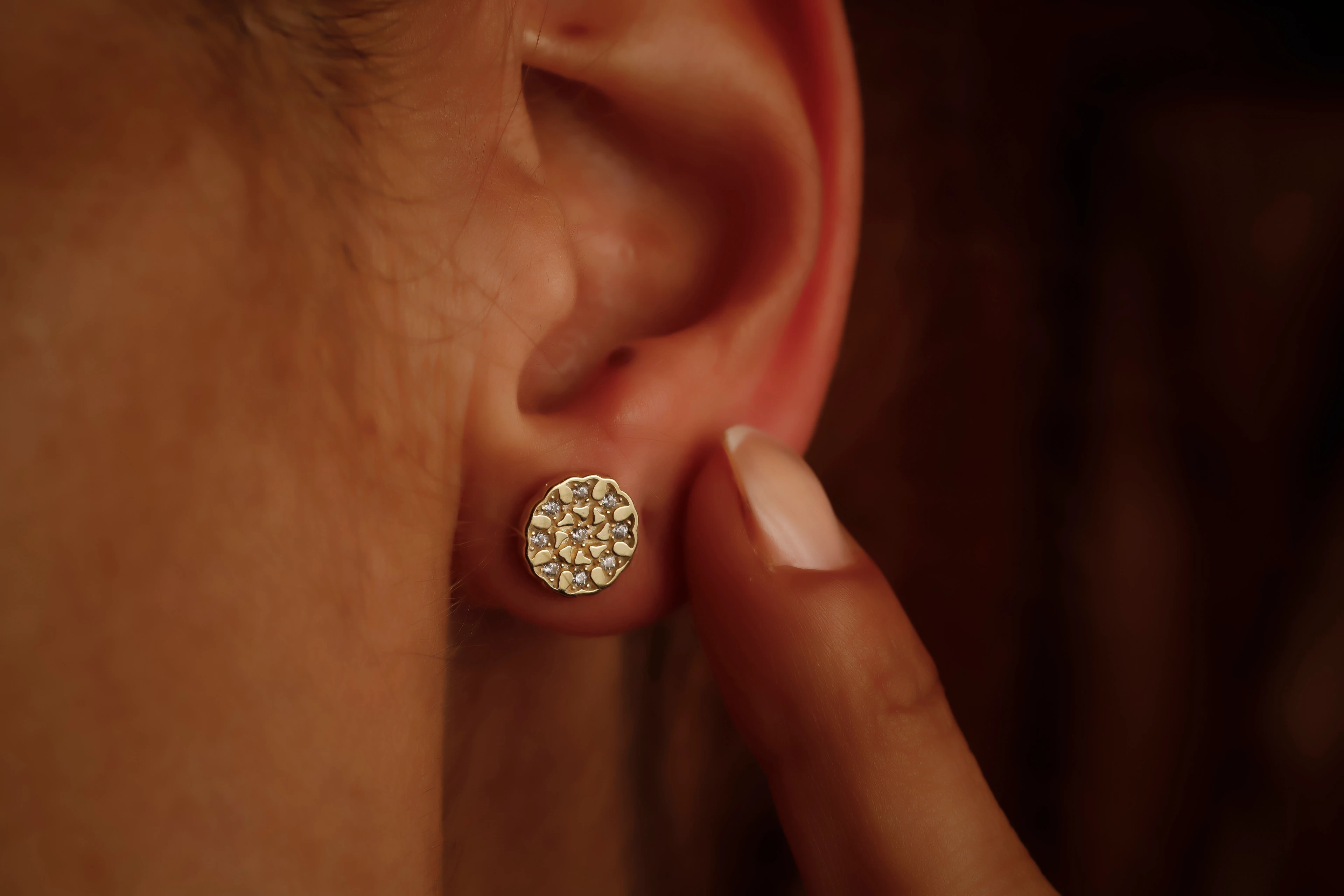 Selçuklu Yıldızı Küpe