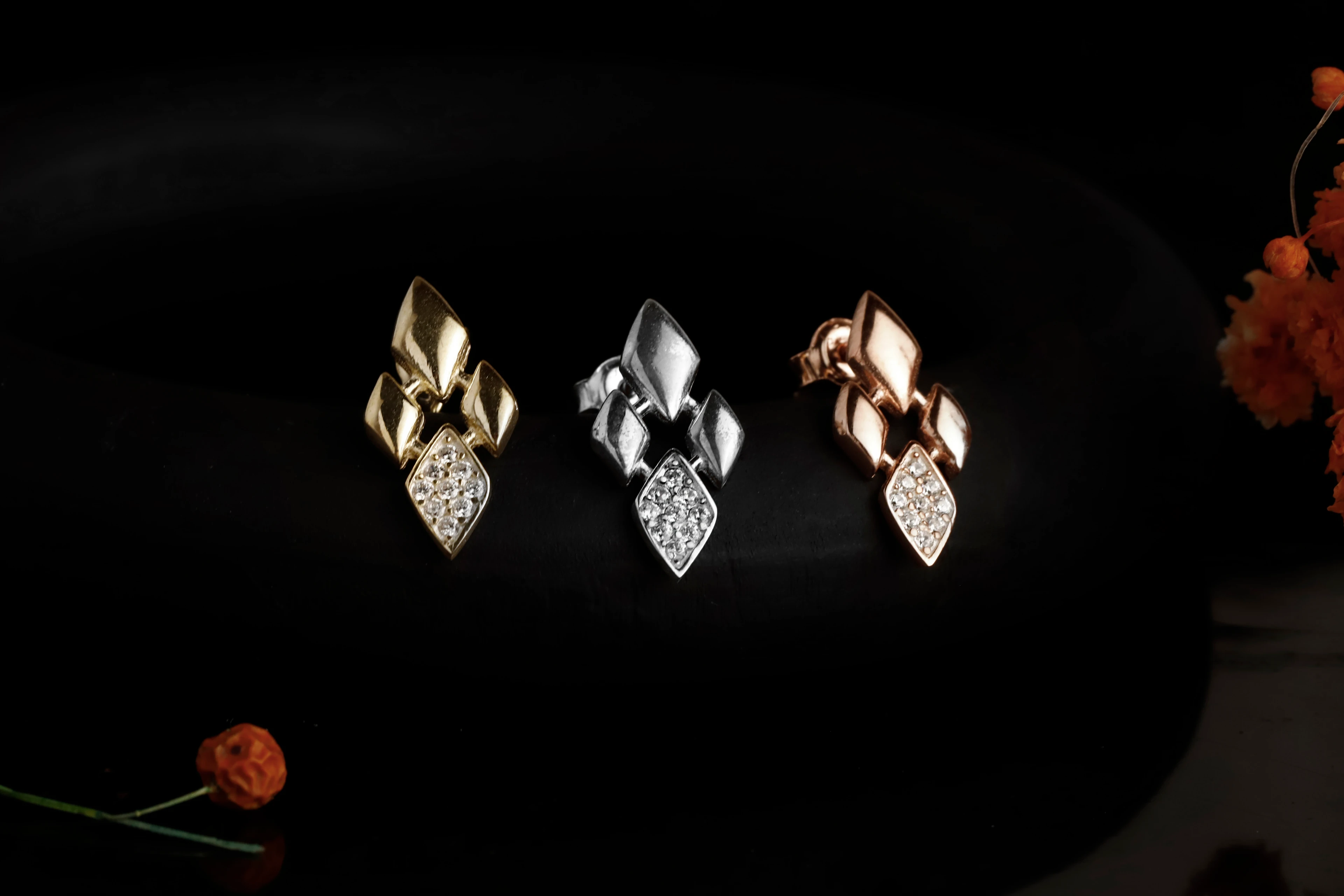 Mozaik Işıltı Küpe