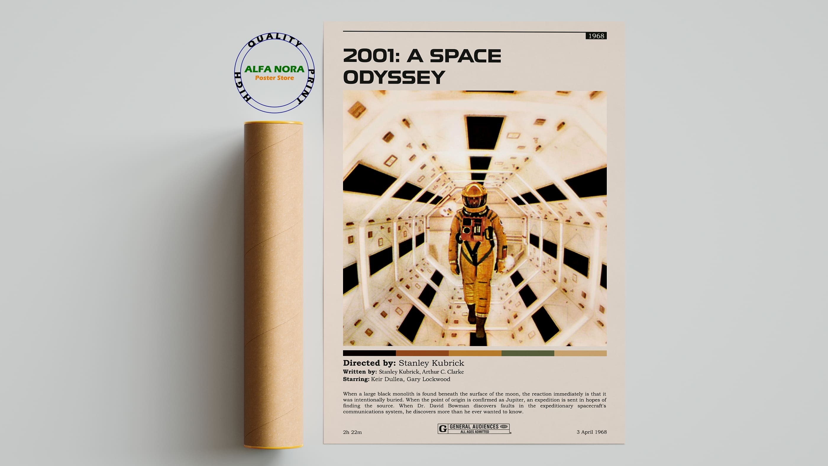 2001: A Space Odyssey Print/2001: A Space Odyssey Wall Art/2001: A Space Odyssey Poster