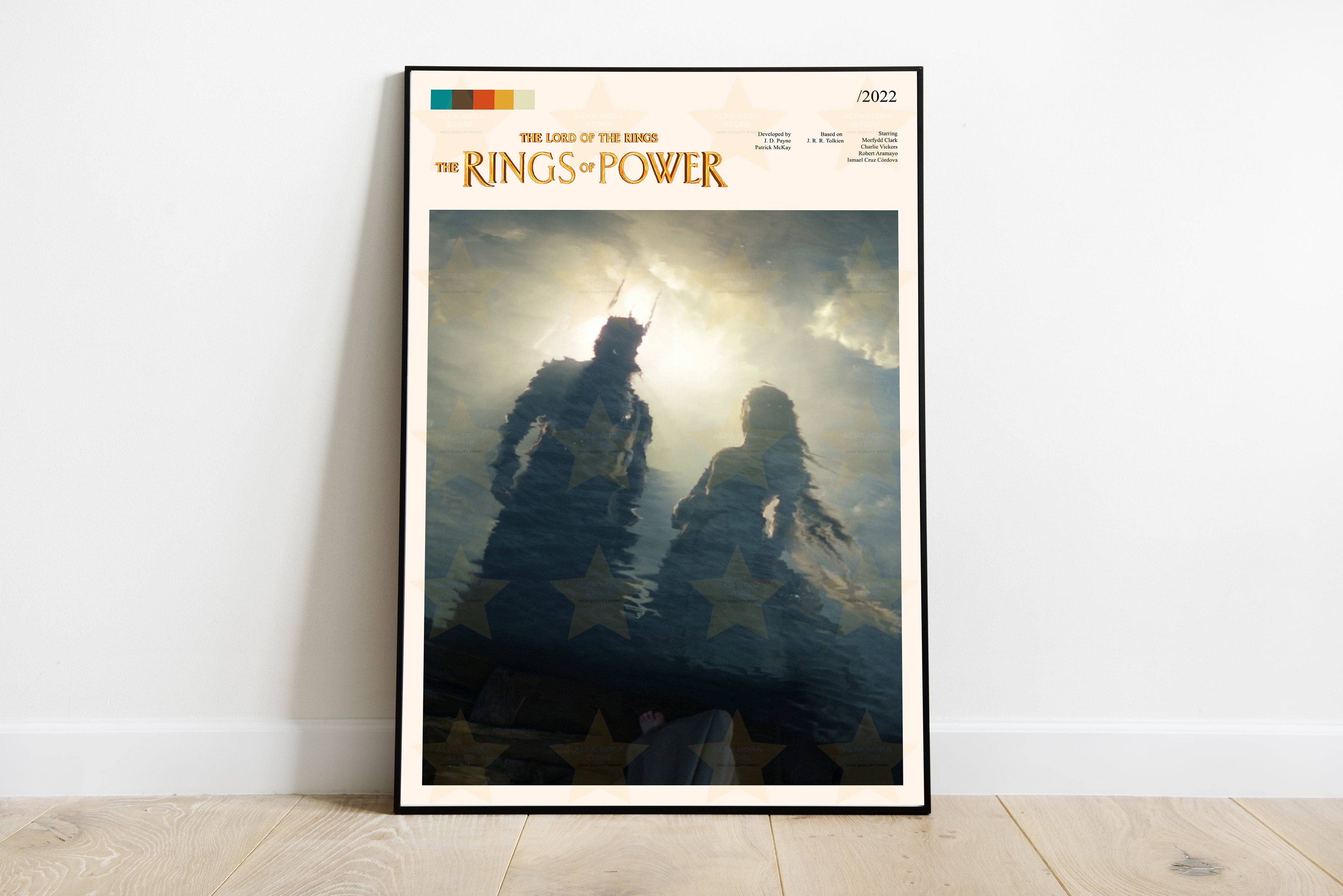 The Lord of The Rings The Rings of Power Print/The Lord of The Rings The Rings of Power Wall Art/The Lord of The Rings The Rings of Power Poster