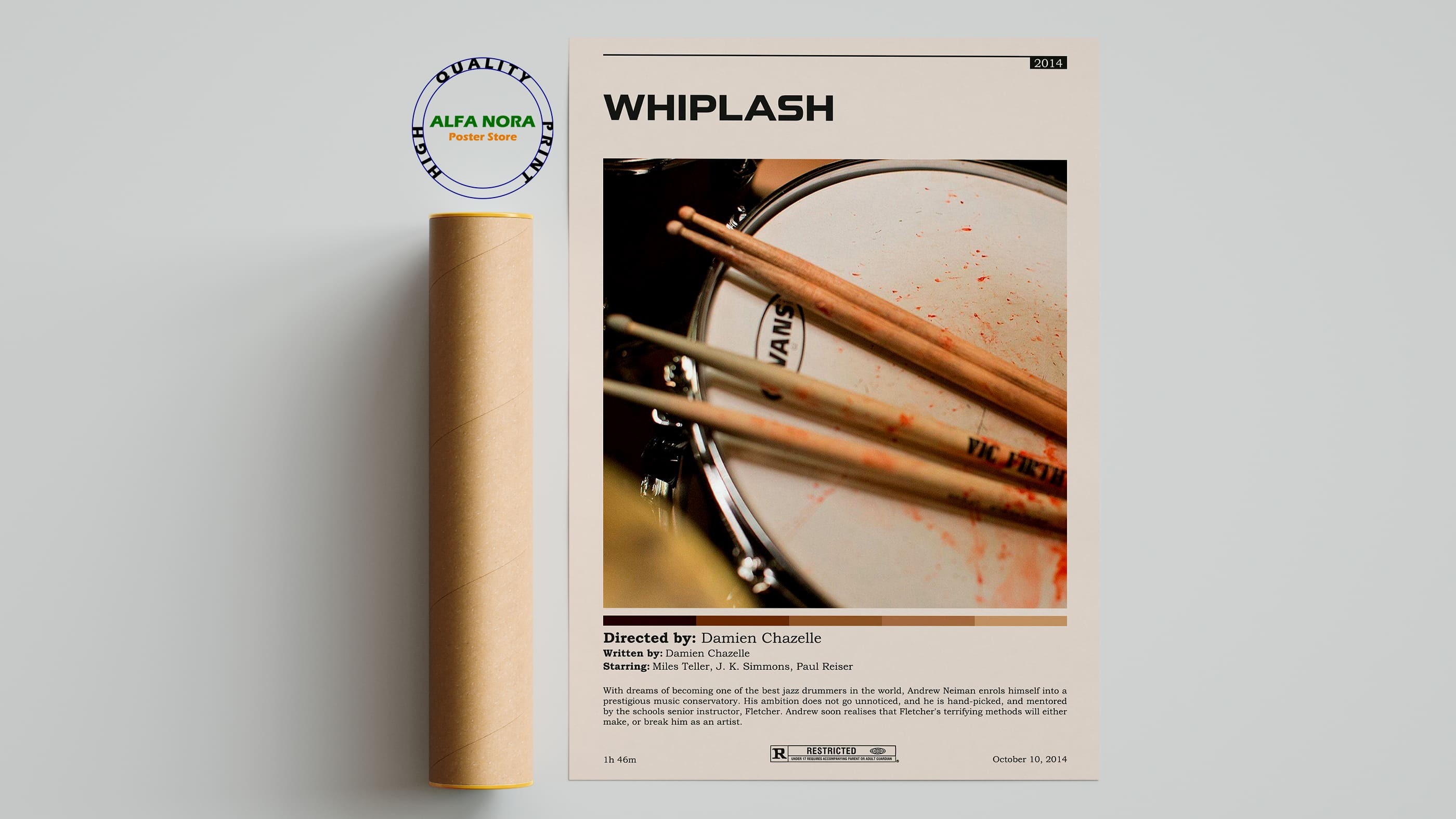 Whiplash Print/Whiplash Wall Art/Whiplash Poster
