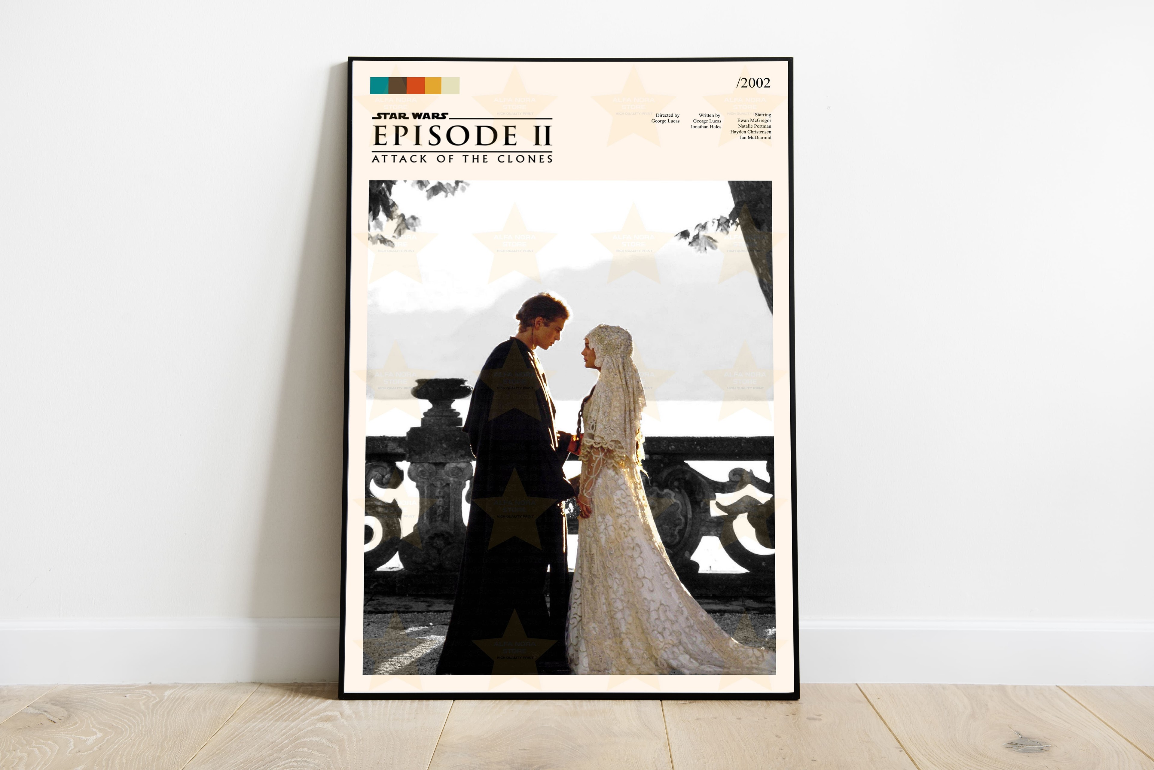 Attack of The Clones Print/Attack of The Clones Wall Art/Attack of The Clones Poster