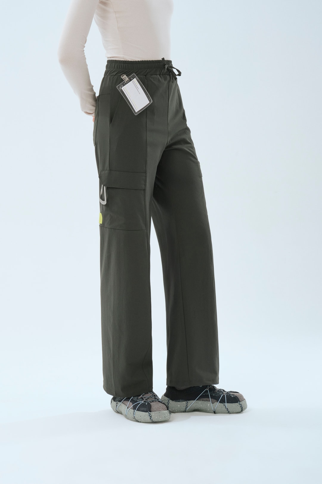 BELİ LASTİKLİ TEKNİK KADIN SCRUB PANTOLON