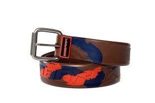 Labrax Marsellaise Rubber Belt Brown Camo